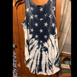 American Flag/stars shirt. Perfect for the 4th!